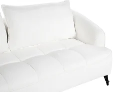 Sofasæt 5 personers HOBRO Boucle Hvid