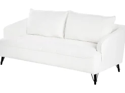 Sofasæt 5 personers HOBRO Boucle Hvid