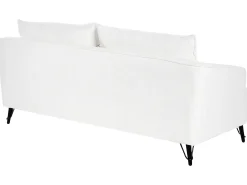 Sofasæt 5 personers HOBRO Boucle Hvid