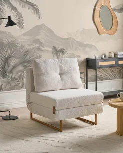Sofasæt 6 personers JERSLEV Boucle Cremehvid