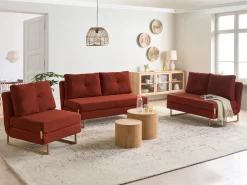 Sofasæt 6 personers JERSLEV Rød