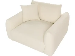 Sofasæt 5 personers JUBEK Boucle Cremehvid