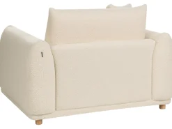 Sofasæt 5 personers JUBEK Boucle Cremehvid