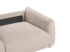 Sofasæt 5 personers JUBEK Boucle Beige