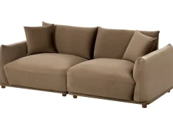 Sofasæt 5 personers JUBEK Velour Brun