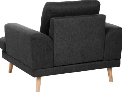 Sofasæt 4 personers KILDAL Sort