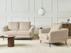 Sofasæt 3 personers KJAER Boucle Lys Beige