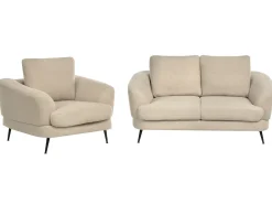 Sofasæt 3 personers KJAER Boucle Lys Beige