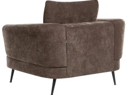 Sofasæt 3 personers KJAER Chenille Mørkebrun