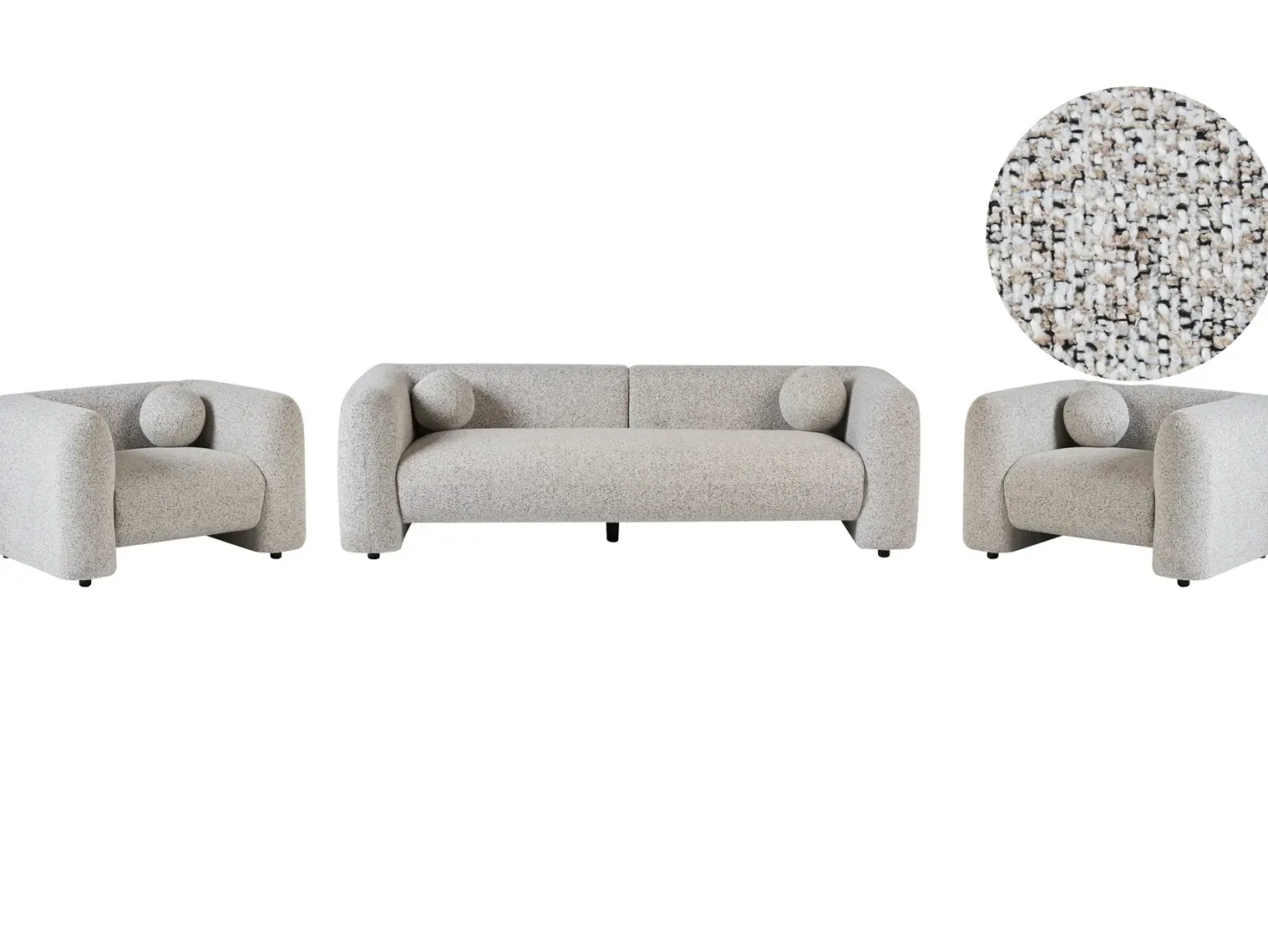 Sofasæt 5 personers LEIREN Beige