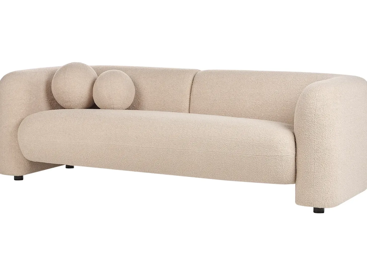 Sofasæt 4 personers LEIREN Boucle Beige