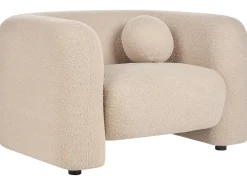 Sofasæt 5 personers LEIREN Boucle Beige