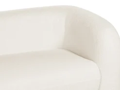 Sofasæt 4 personers LEIREN Boucle Hvid