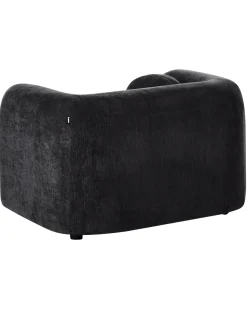 Sofasæt 4 personers LEIREN Chenille Sort