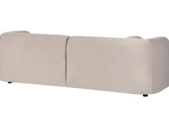 Sofasæt 4 personers LEIREN Velour Brungrå