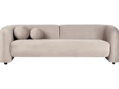 Sofasæt 5 personers LEIREN Velour Brungrå