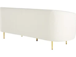 Sofasæt 6 personers LOEN Boucle Hvid