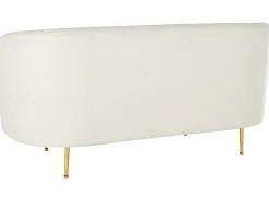 Sofasæt 6 personers LOEN Boucle Hvid