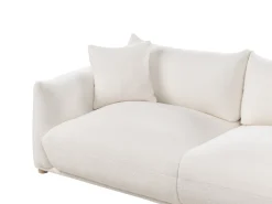 Sofasæt 5 personers LUVOS Boucle Cremehvid