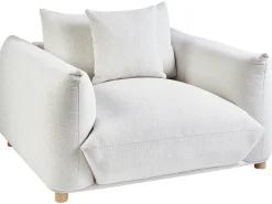 Sofasæt 5 personers LUVOS Cremehvid