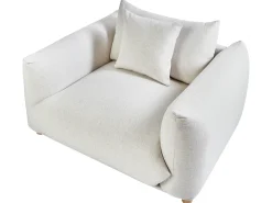 Sofasæt 5 personers LUVOS Cremehvid
