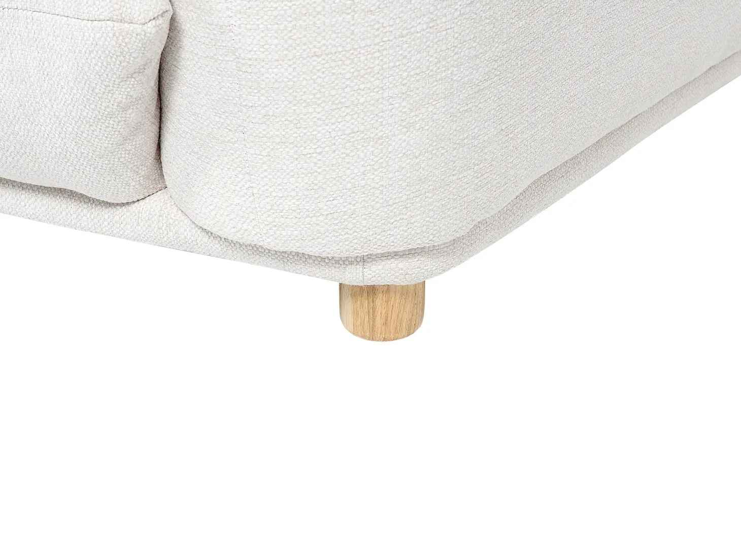 Sofasæt 5 personers LUVOS Cremehvid