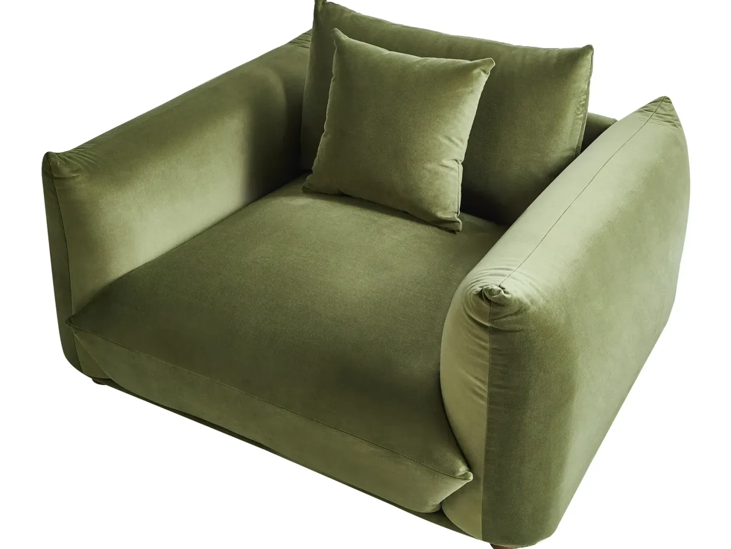 Sofasæt 5 personers LUVOS Velour Grøn