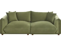 Sofasæt 5 personers LUVOS Velour Grøn