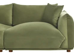 Sofasæt 5 personers LUVOS Velour Grøn