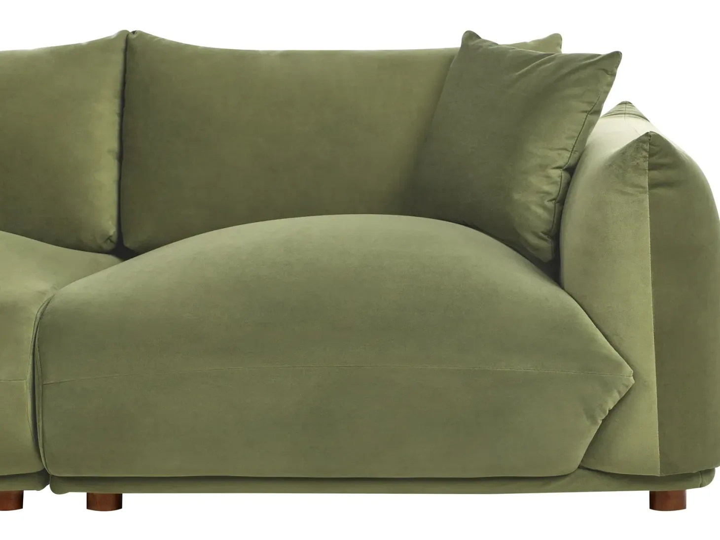 Sofasæt 5 personers LUVOS Velour Grøn