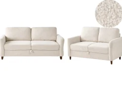 Sofasæt 5 personers MARE Boucle Beige