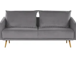 Sofasæt 5 personers MAURA Velour Grå