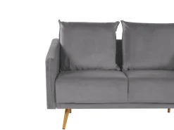 Sofasæt 5 personers MAURA Velour Grå