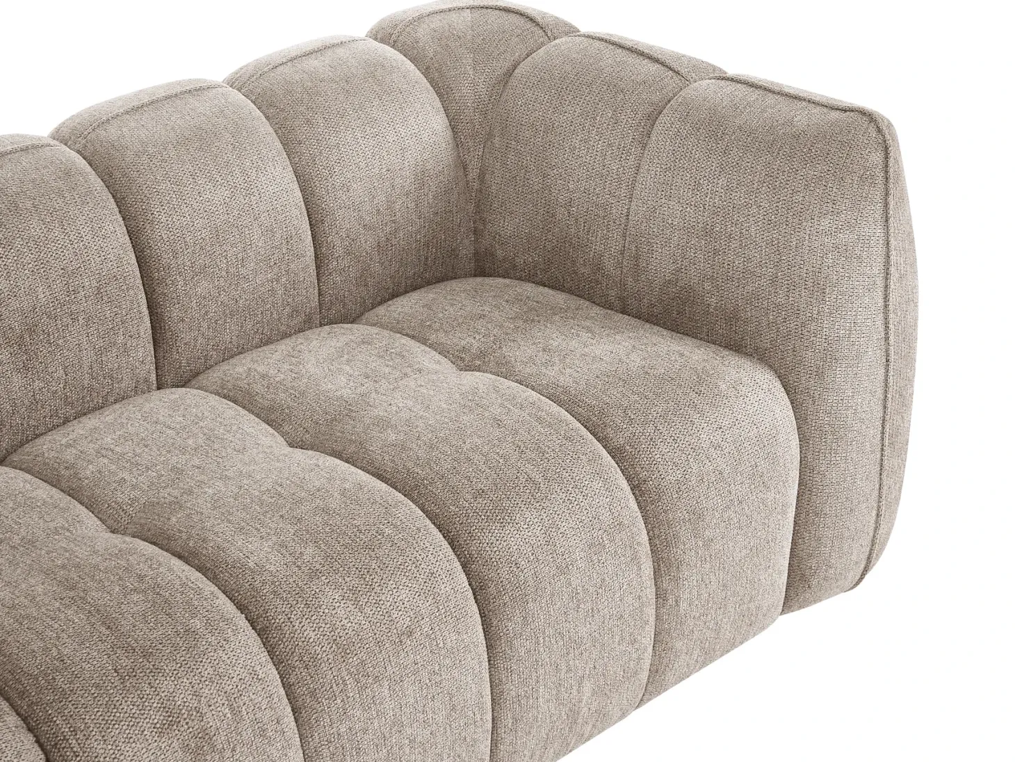 Sofasæt 5 personers NESS Brungrå