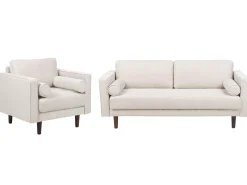 Sofasæt 4 personers NURMO Lys Beige
