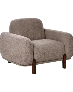 Sofasæt 4 personers ODNES Boucle Brungrå