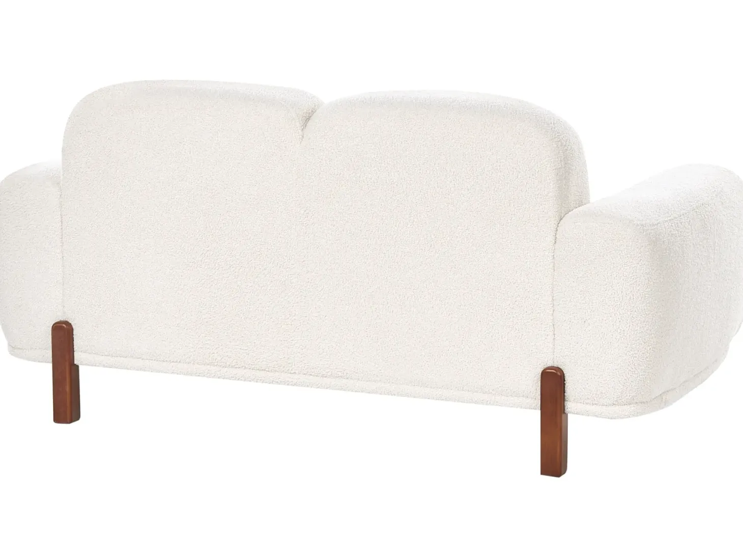 Sofasæt 4 personers ODNES Boucle Hvid