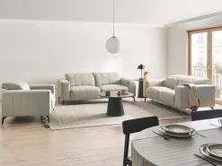 Sofasæt 6 personers OMMEL Lys Beige