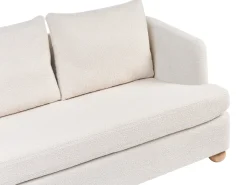 Sofasæt 6 personers RATTVIK Boucle Cremehvid