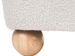 Sofasæt 6 personers RATTVIK Boucle Cremehvid