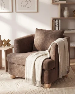 Sofasæt 6 personers RATTVIK Chenille Brun