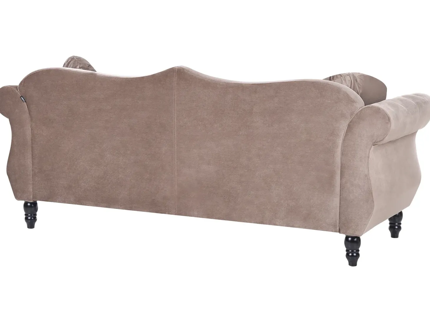 Sofasæt 5 personers SKIEN Velour Brungrå