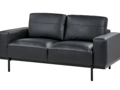 Sofasæt 6 personers SOVIK Kunstlæder Sort