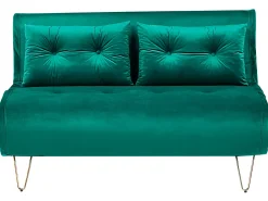 Sofasæt 3 personers VESTFOLD Velour Mørkegrøn