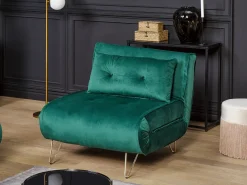 Sofasæt 3 personers VESTFOLD Velour Mørkegrøn