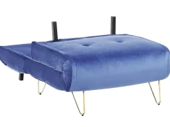 Sofasæt 3 personers VESTFOLD Velour Navy Blå