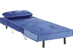 Sofasæt 3 personers VESTFOLD Velour Navy Blå