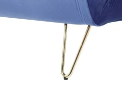Sofasæt 3 personers VESTFOLD Velour Navy Blå