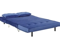Sofasæt 3 personers VESTFOLD Velour Navy Blå