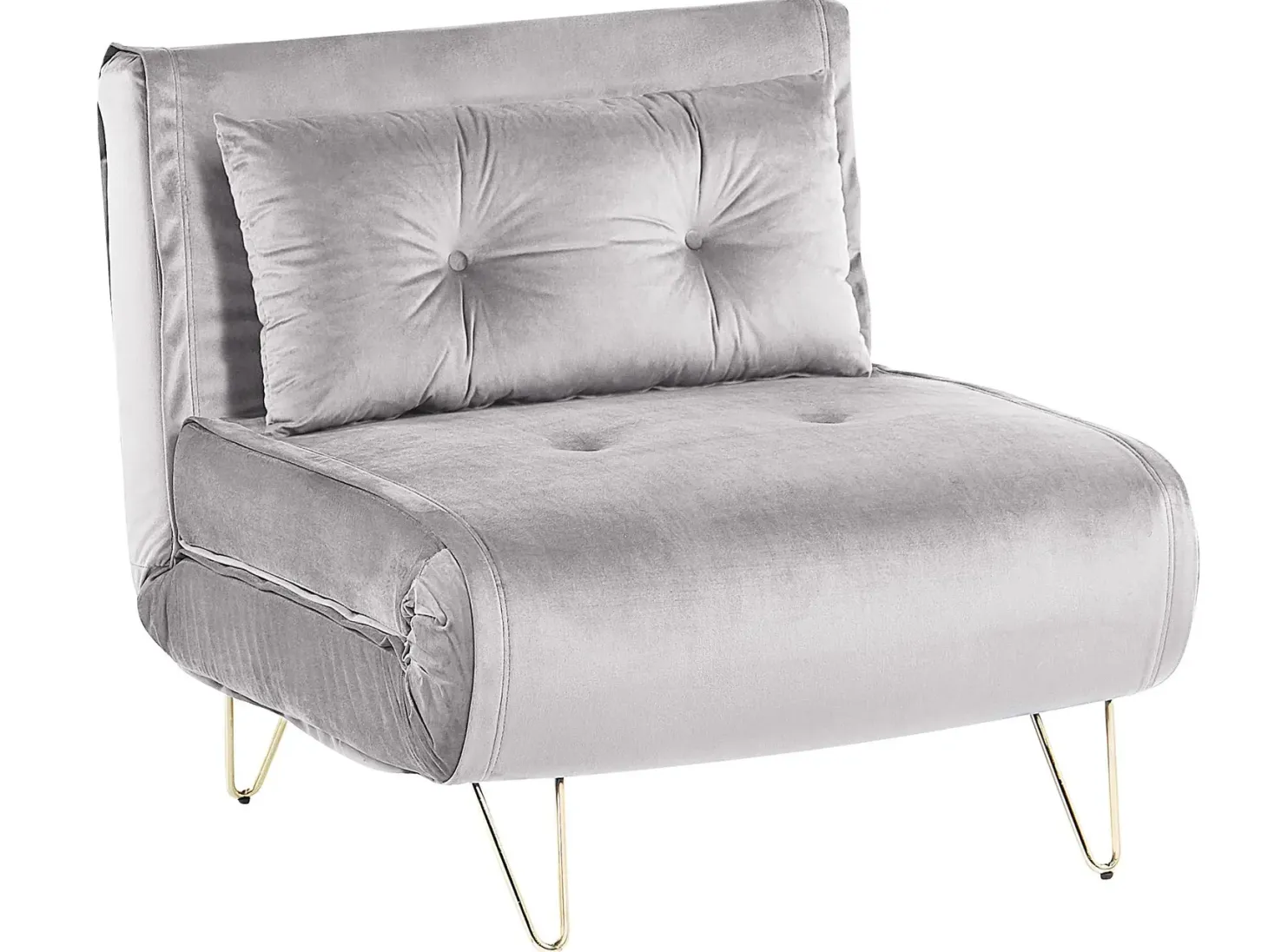 Sofasæt 3 personers VESTFOLD Velour Grå
